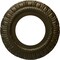 Ekena Millwork Claremont Ceiling Medallion (Fits Canopies up to 5 5/8"), 9"OD x 4 1/2"ID x 1/2"P, Green Gold CM09CLGGS - alternate 1
